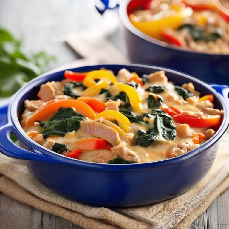 Cheesy Turkey and Vegetable Casserole