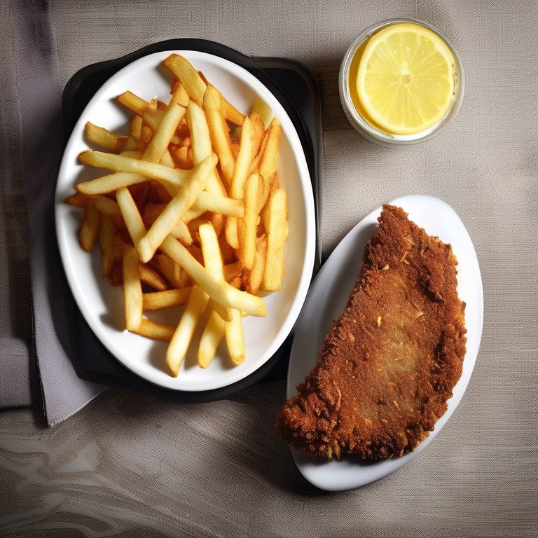 Milanesa Con Fritas