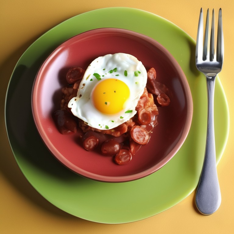 Huevos con Salchicha
