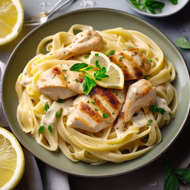 Mood-Boosting Lemon Chicken Pasta