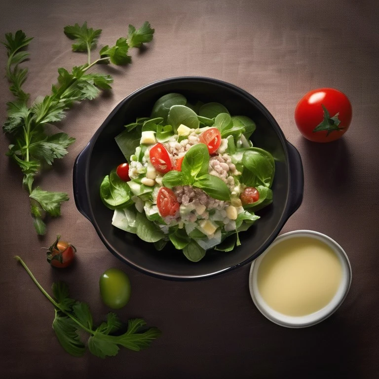 Sommerlicher Gemüsesalat