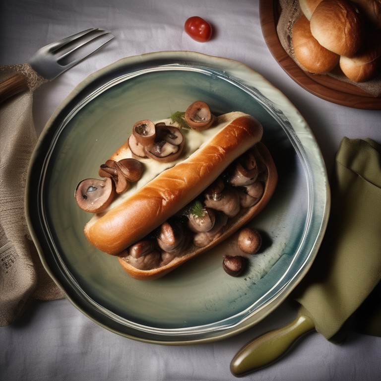 Savory Sausage and Mushroom Stuffed Bread