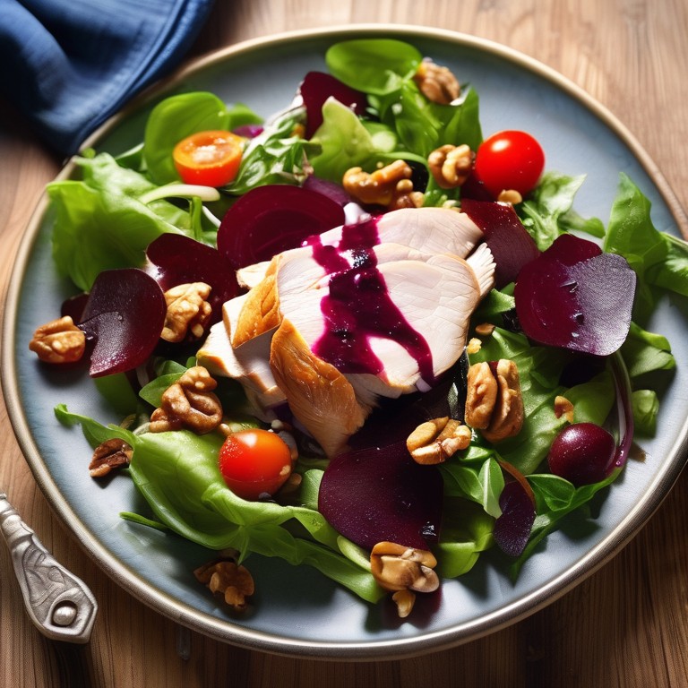 Chicken and Beetroot Salad