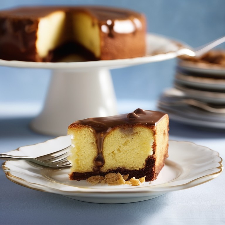 Schokoladiger Lupinen-Vanillekuchen