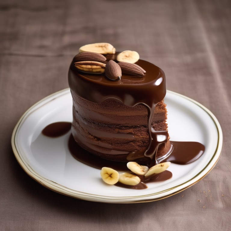 Gâteau Moelleux Chocolat Banane