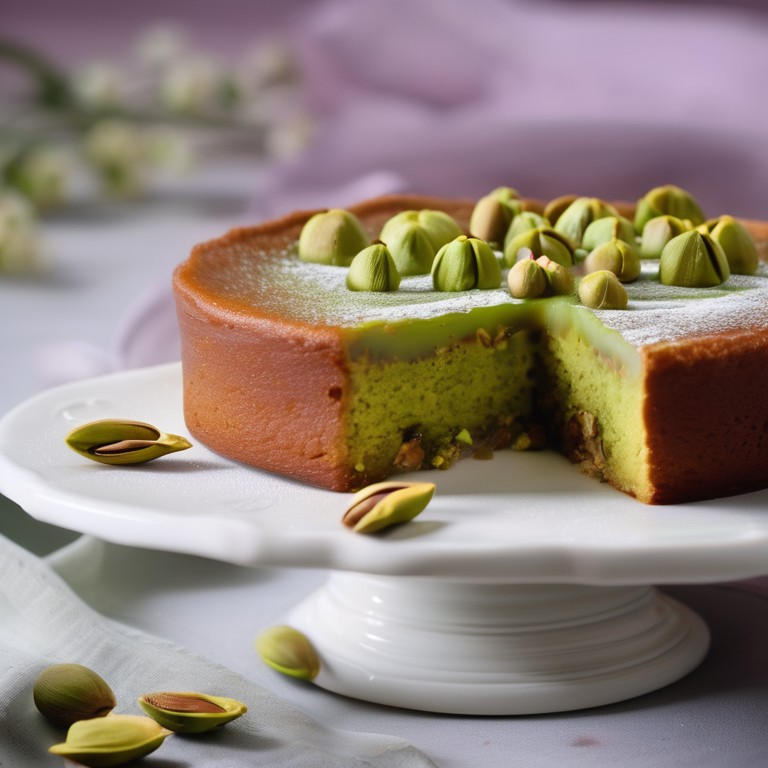 Gâteau à la Pistache Facile et Impressionnant