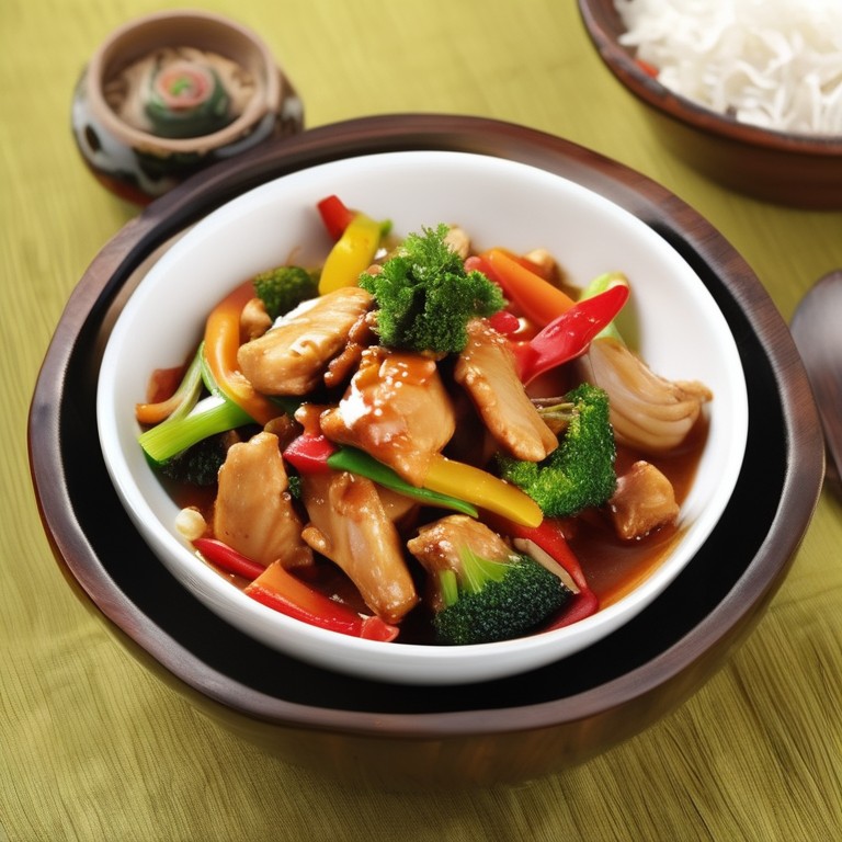 Spicy Chicken Stir-Fry with Vegetables