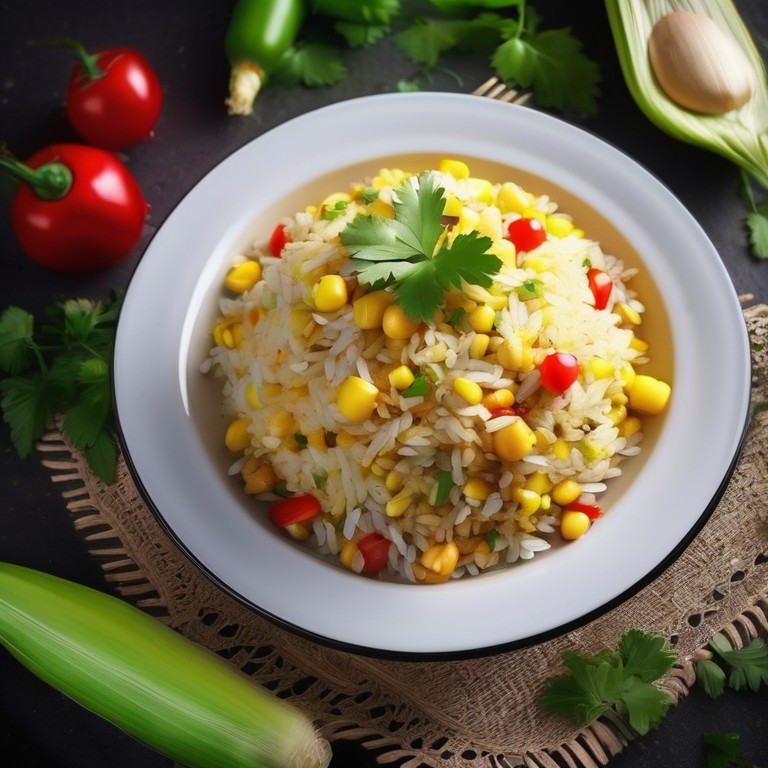 Sweet Corn Pulao