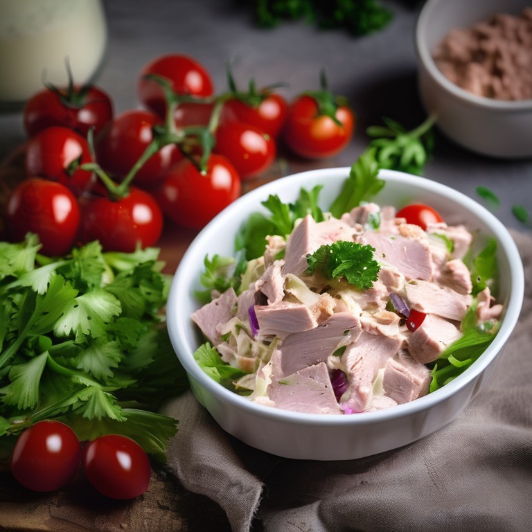 Keto Tuna and Mayonnaise Salad
