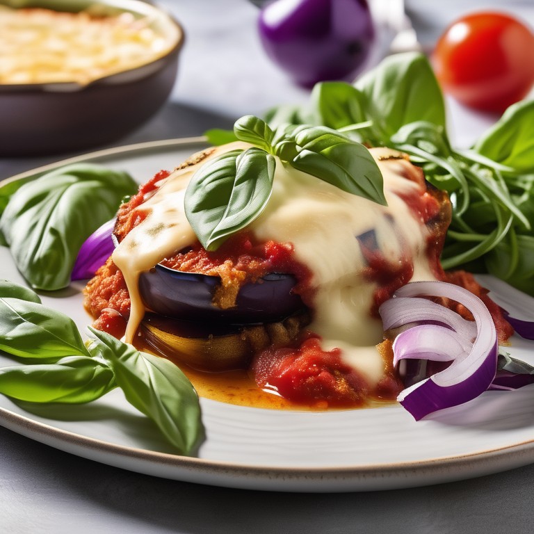 Keto Eggplant Parmesan