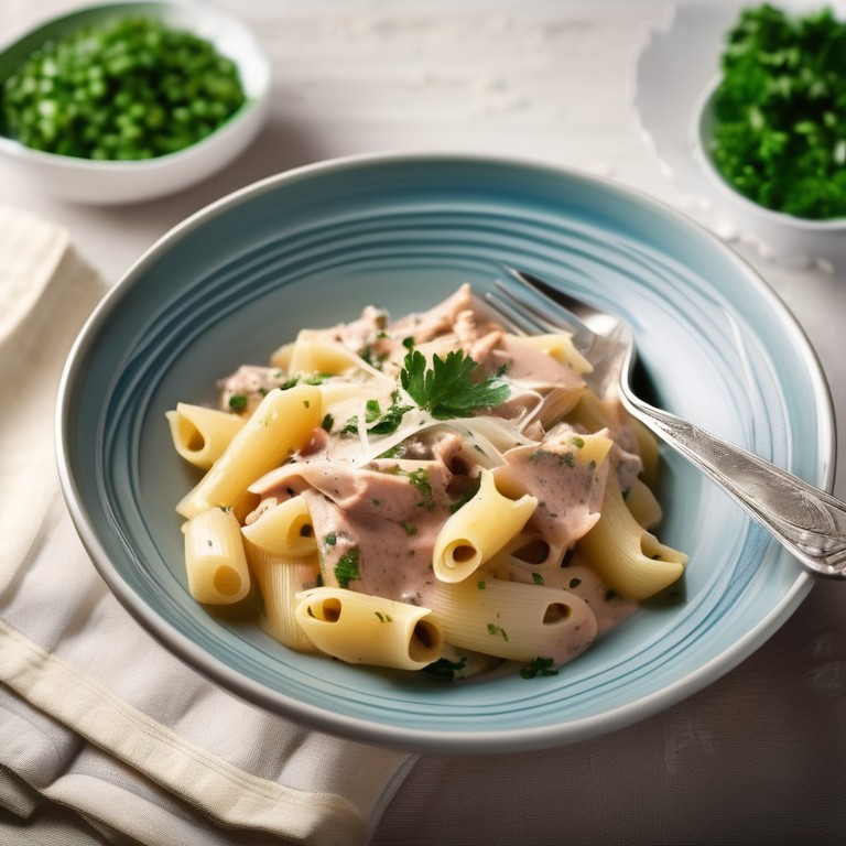 Creamy Tuna Pasta with Potatoes