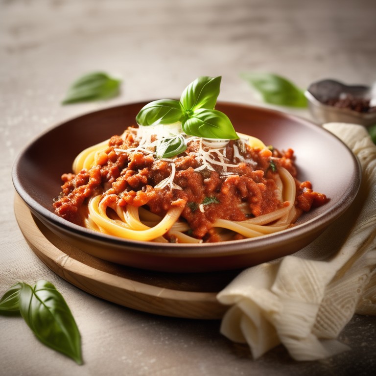 Macarrão à Bolonhesa
