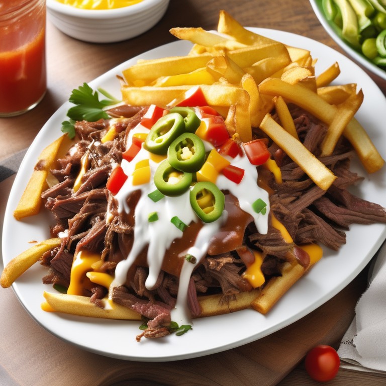 Loaded Beef and Cheese Fries