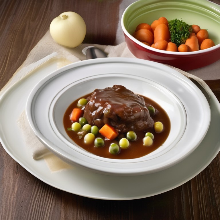 Ragoût de Boeuf aux Petits Pois et Légumes