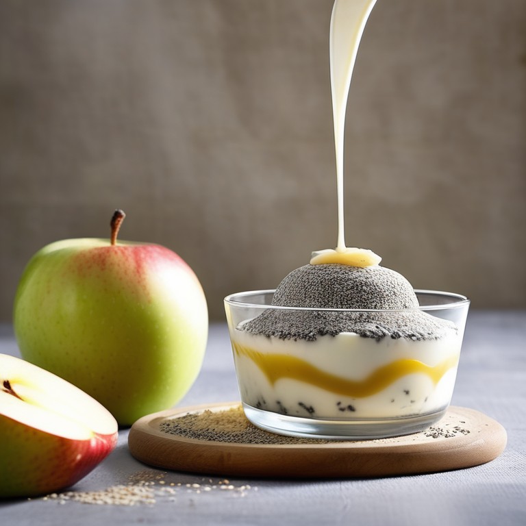 Pudding de Chia à la Pomme et au Yaourt