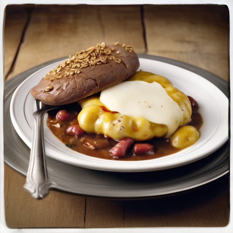 Hackfleisch-Mais-Mozzarella Auflauf