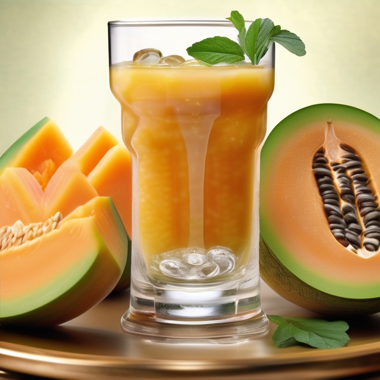 Refreshing Melon Cooler
