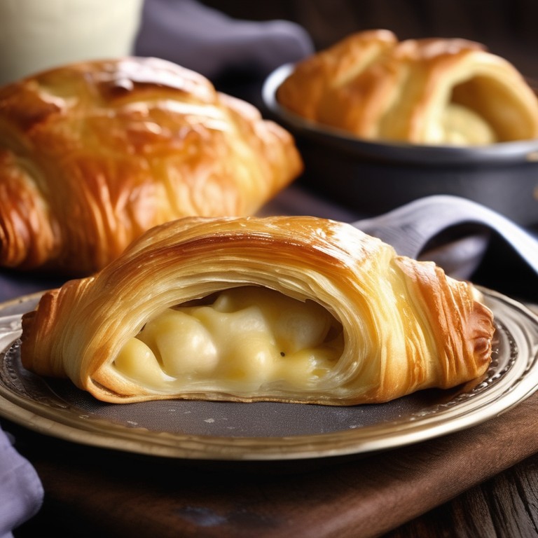 Cheesy Potato Puff Pastry
