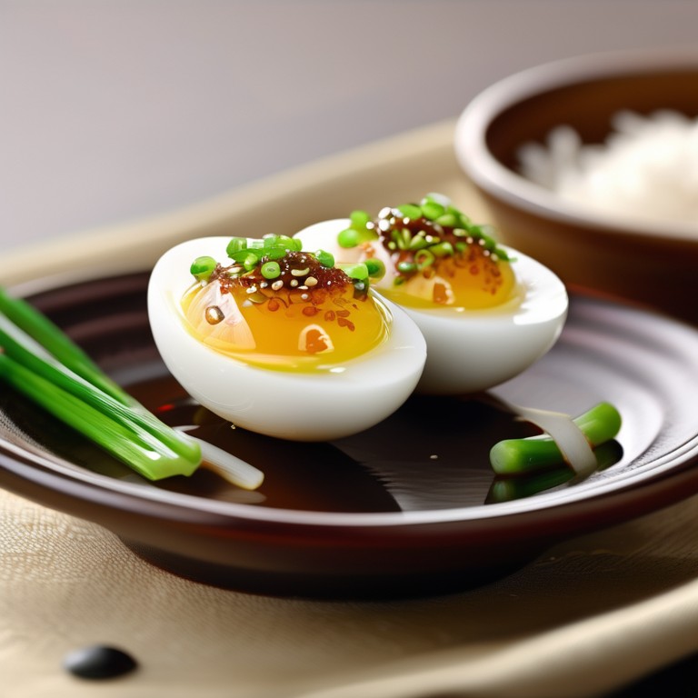 Sojasauce Ei Reisessig