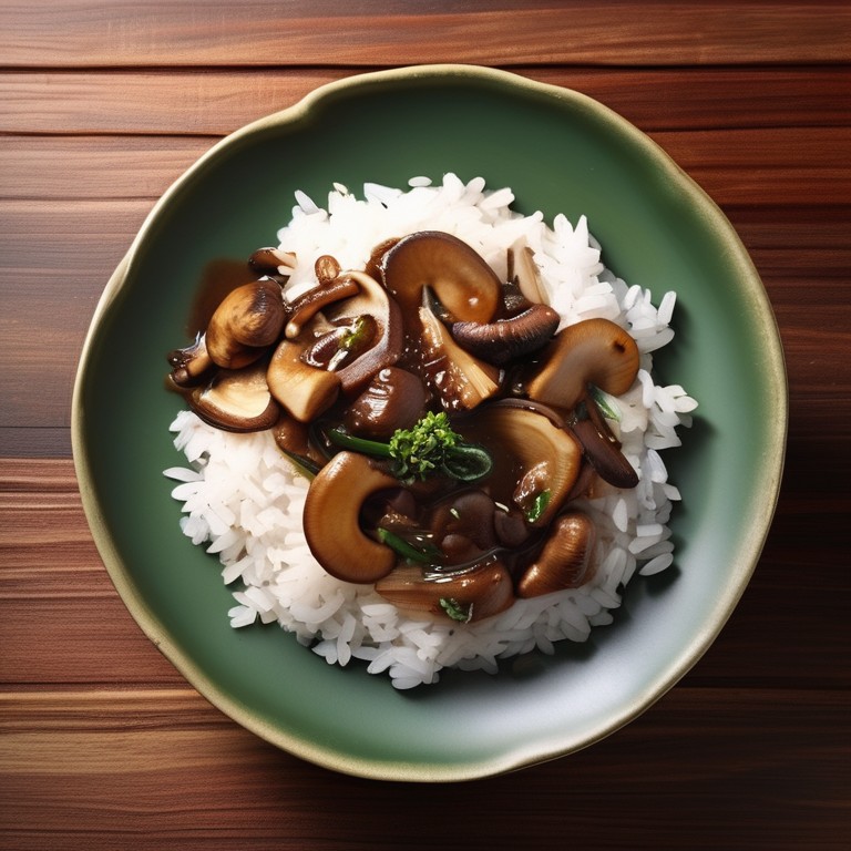 Savory Tamarind Mushroom Stir-Fry