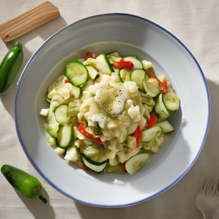 Gebratener Weißkohl mit Glasnudeln und Gemüse