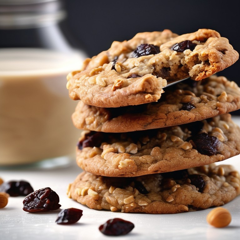 Oatmeal Raisin Cinnamon Cookies