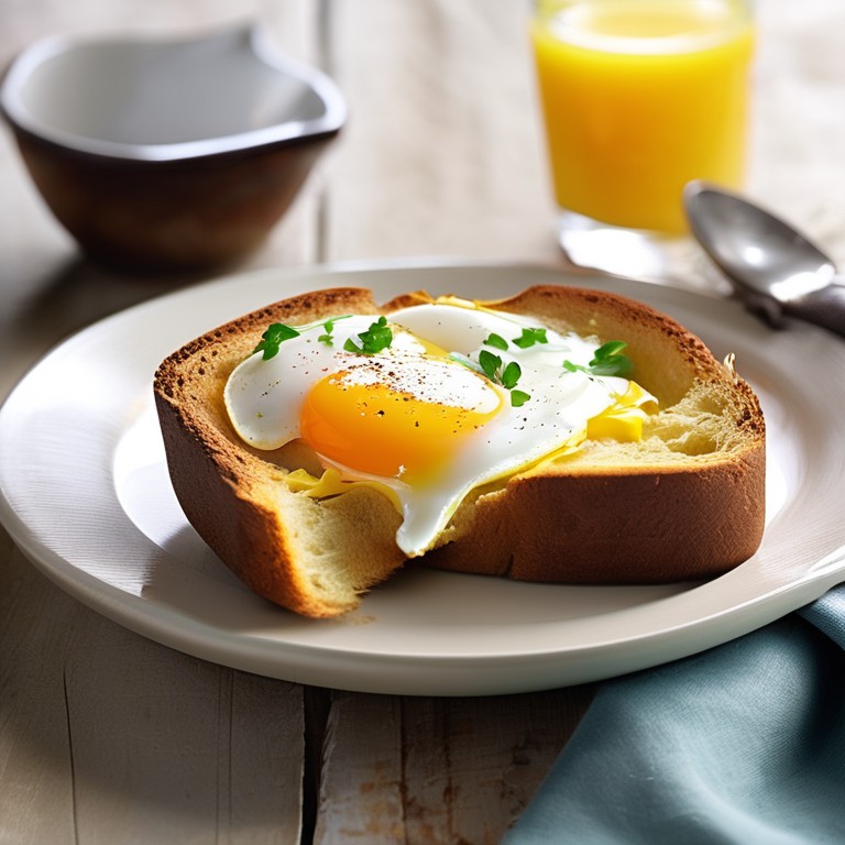 Egg-in-a-Hole Bread