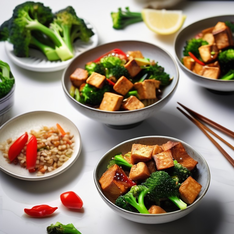 Crispy Tofu and Broccoli Stir-Fry
