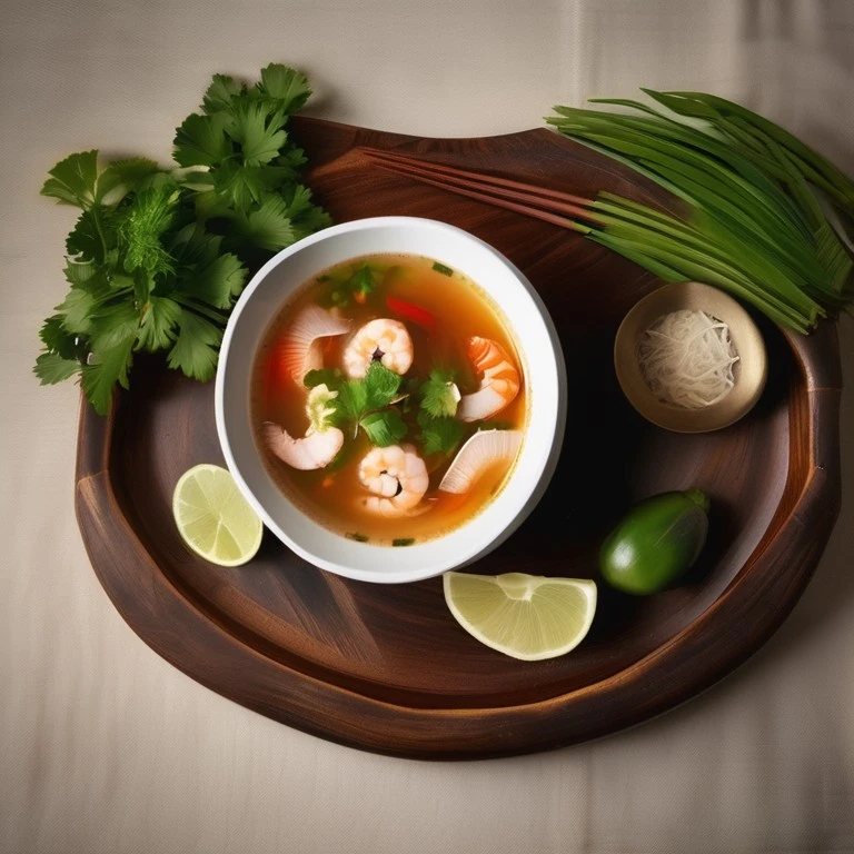 Flavorful Asian Fish Soup