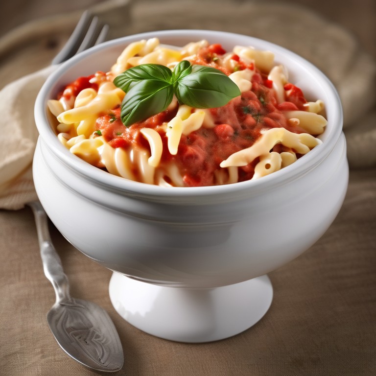 Käse-Spätzle mit cremiger Tomaten-Paprika-Sauce - Mr. Cook