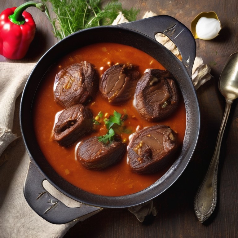 Rinderfilet mit Kartoffel-Chili-Sahne-Senf-Sauce