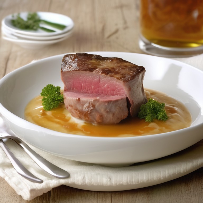 Hackfleisch-Milch-Gurke-Lakritz-Auflauf