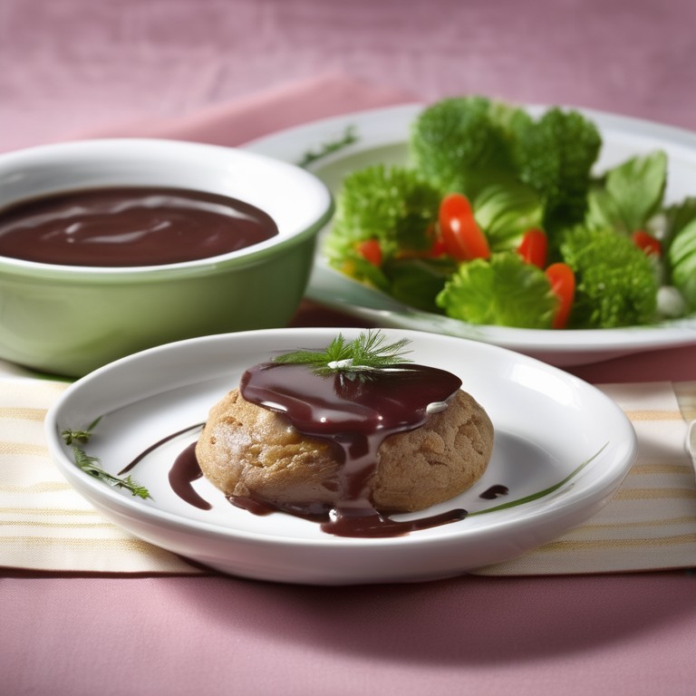 Hackfleisch-Reibekuchen mit Zwiebel-Sahne-Dip