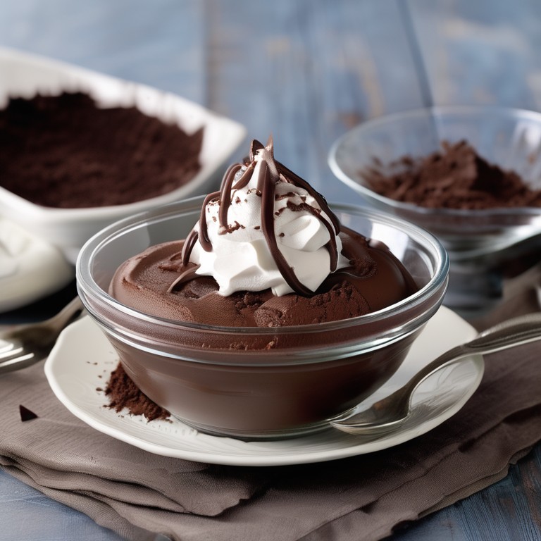 Decadent Chocolate Pudding Delight Mr. Cook