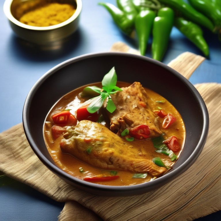 Spicy Blackspot Snapper Fish Curry