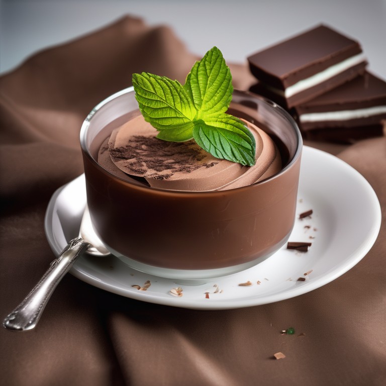 Mousse au Chocolat avec Huile d'Olive
