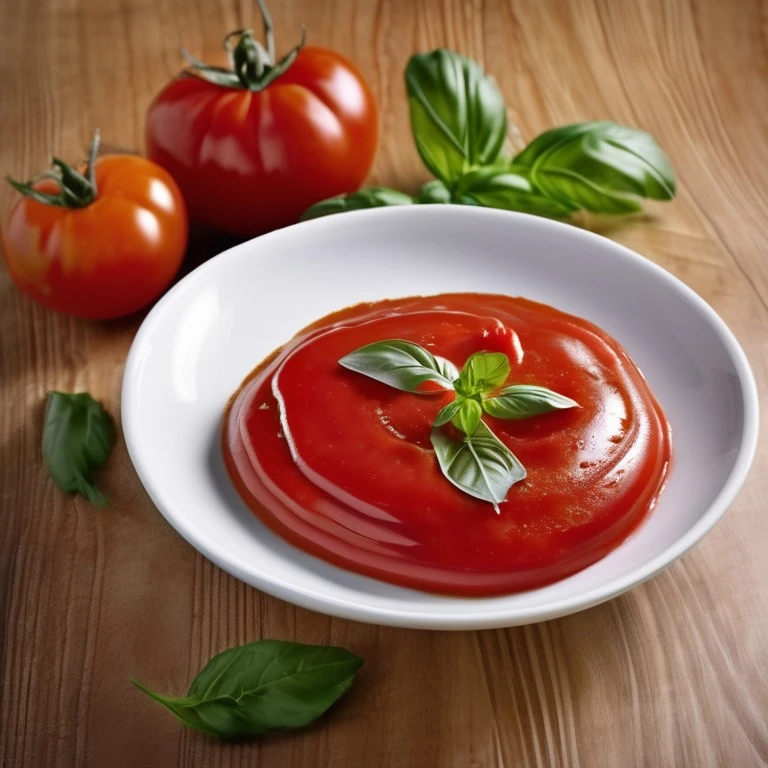 Selbstgemachte Tomatenkonserve