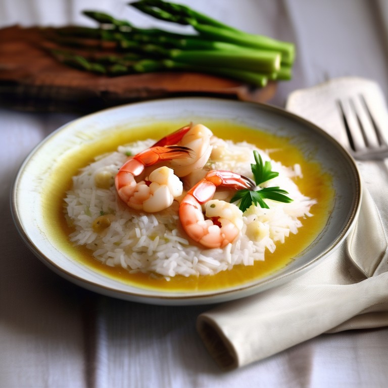 Crevettes Coquilles Saint-Jacques