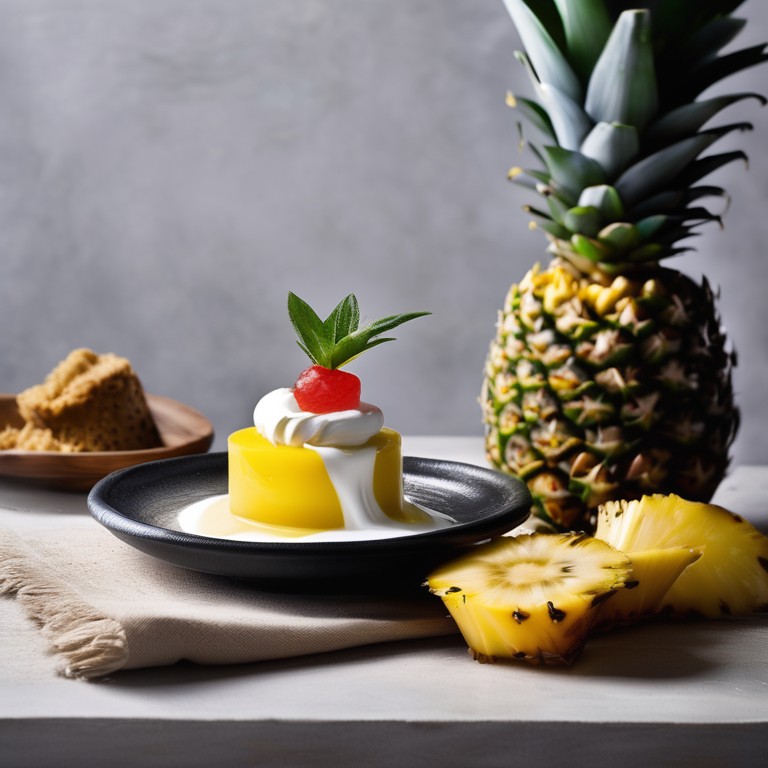 Ananas au Charbon Végétal