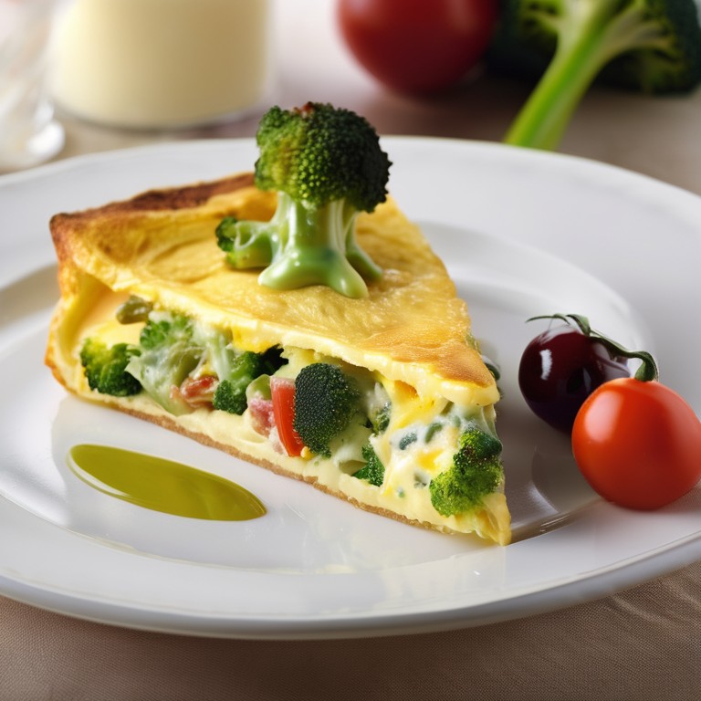 Omelette aux Œufs et Brocoli