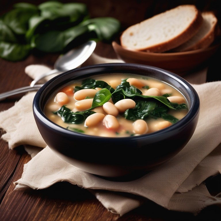 White Bean and Spinach Stew