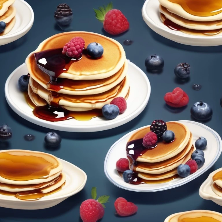 Fluffige Hefepfannkuchen