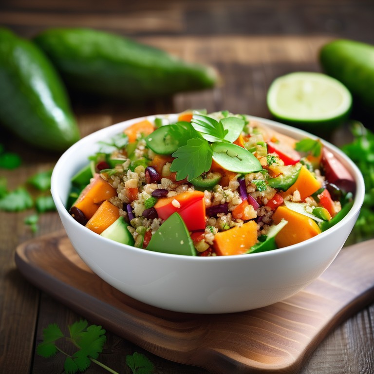 Quinoa-Süßkartoffel-Salat