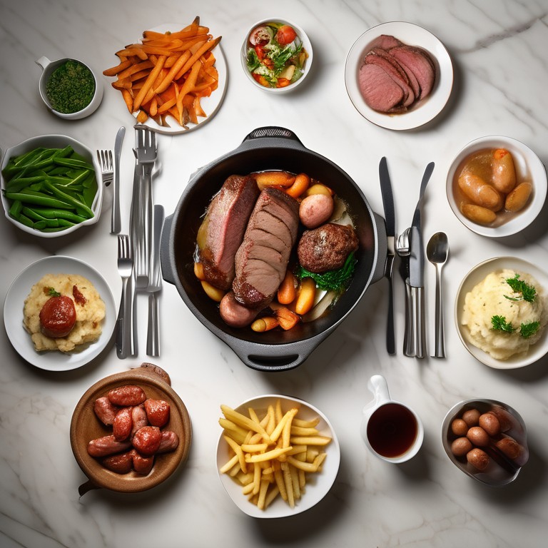 Plat Complet de Viande et Légumes
