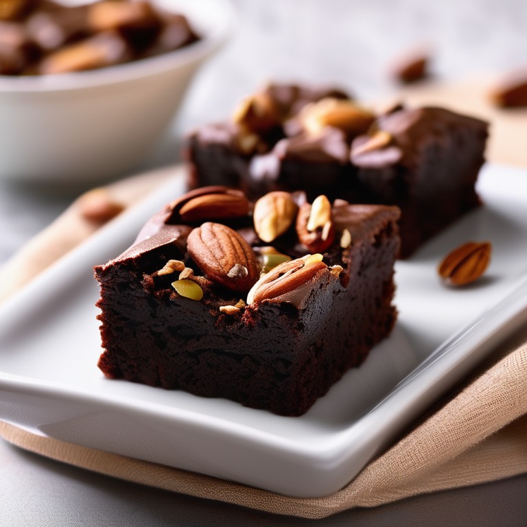 Fudgy Jaggery Brownies