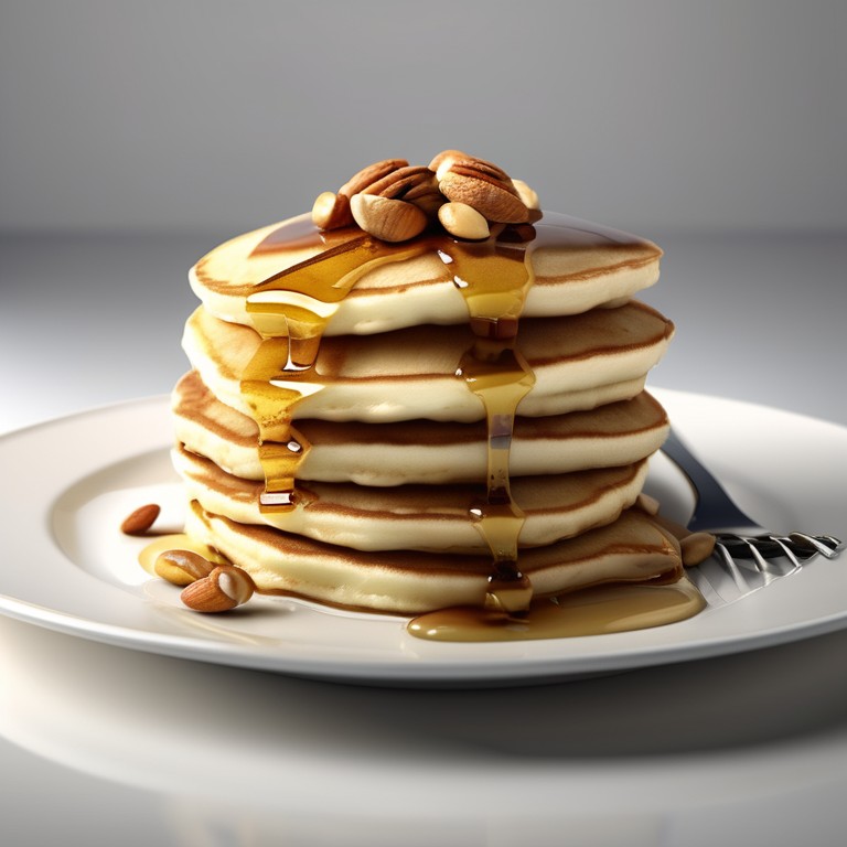 Honey Nut Pancakes
