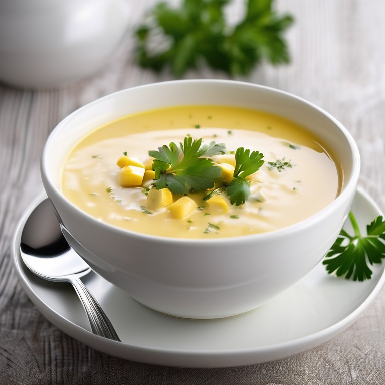 Creamy Sweet Corn Soup