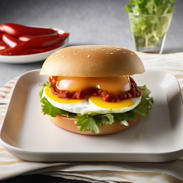 Spicy Egg Sandwich