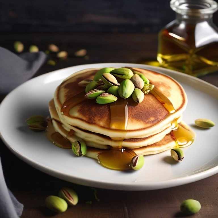 Pistachio Pancakes
