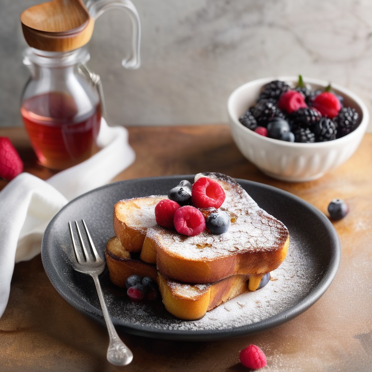 Rose Water Cardamom French Toast